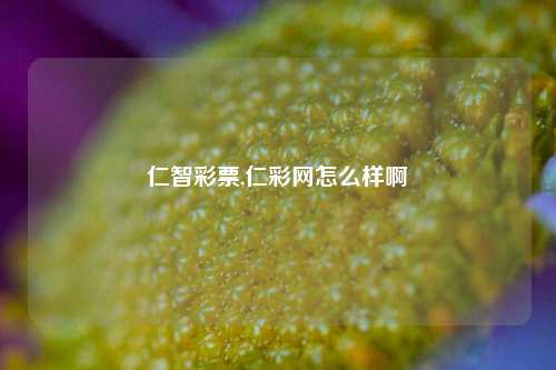 仁智彩票,仁彩网怎么样啊