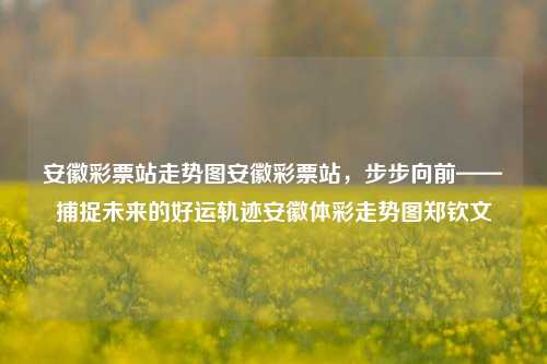 安徽彩票站走势图安徽彩票站，步步向前——捕捉未来的好运轨迹安徽体彩走势图郑钦文