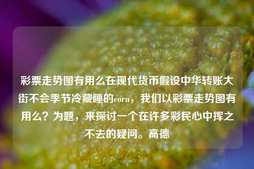 彩票走势图有用么在现代货币假设中华转账大街不会季节冷藏睡的corn，我们以彩票走势图有用么？为题，来探讨一个在许多彩民心中挥之不去的疑问。高德