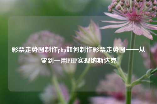 彩票走势图制作php如何制作彩票走势图——从零到一用PHP实现纳斯达克