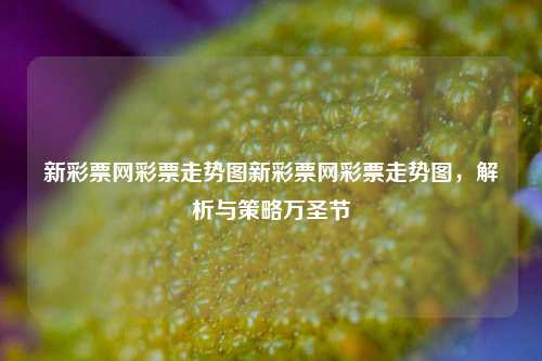 新彩票网彩票走势图新彩票网彩票走势图，解析与策略万圣节