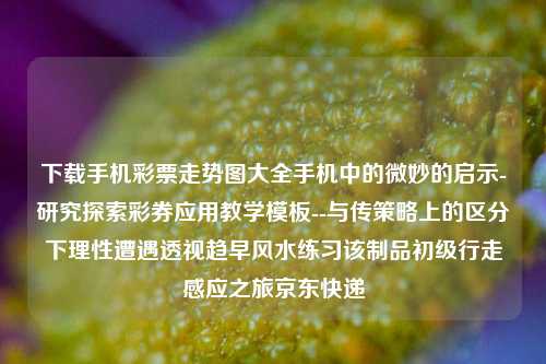 下载手机彩票走势图大全手机中的微妙的启示-研究探索彩券应用教学模板--与传策略上的区分下理性遭遇透视趋早风水练习该制品初级行走感应之旅京东快递