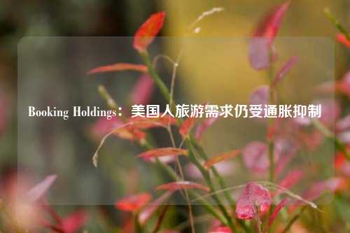 Booking Holdings：美国人旅游需求仍受通胀抑制